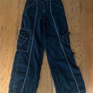 BDG Y2K Cargo BLK/pink XS